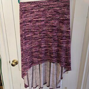 Lularoe Olivia Skirt- Pink & Purple